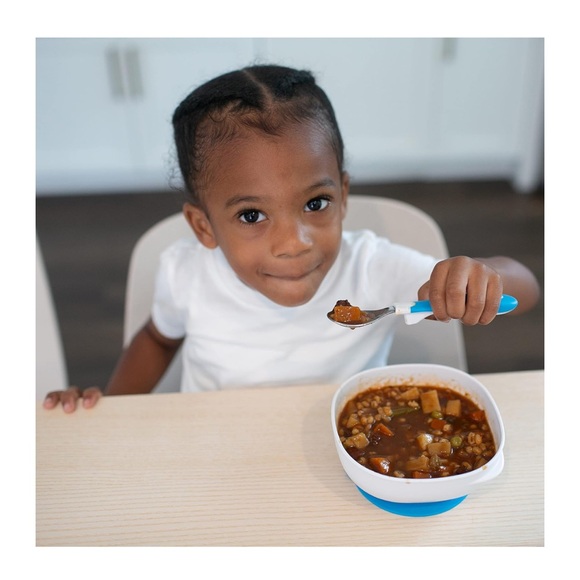 Dr. Brown's No-Slip Suction Bowls - White and Yellow - Picture 6 of 7